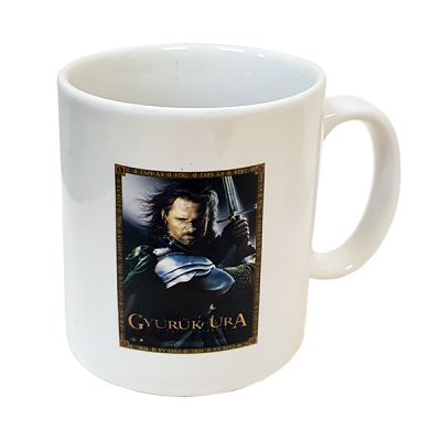 Pad printing: mugs
